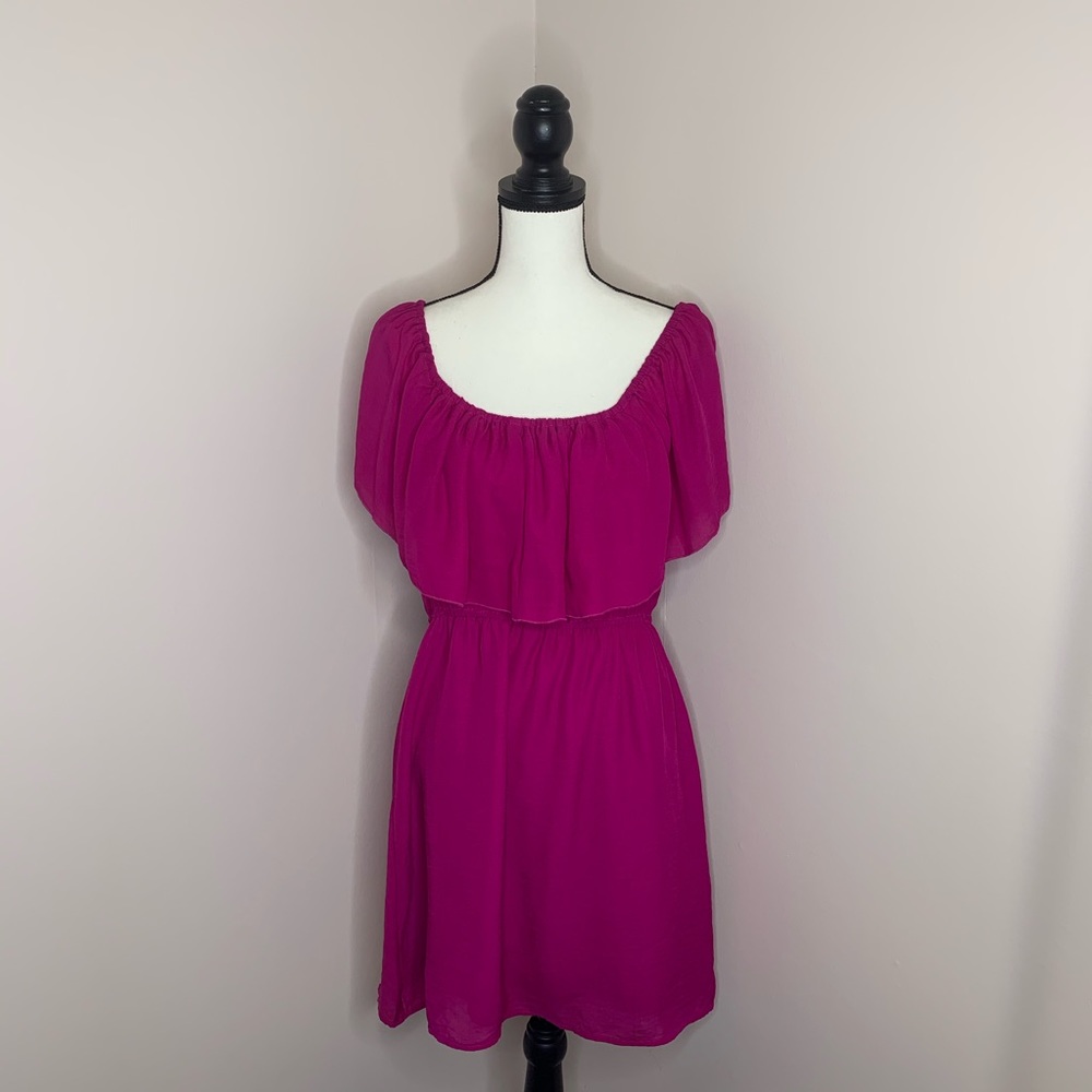 Love Fire off shoulder ruffle dress - Picture 2 of 7